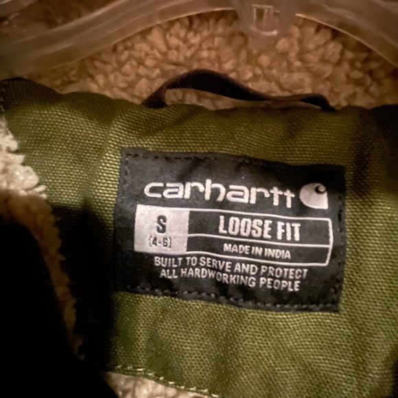 Carhartt Green Hooded Field Jacket - Picture 5 of 6